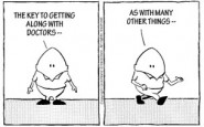 Nurse cartoons – the key to getting along with doctors