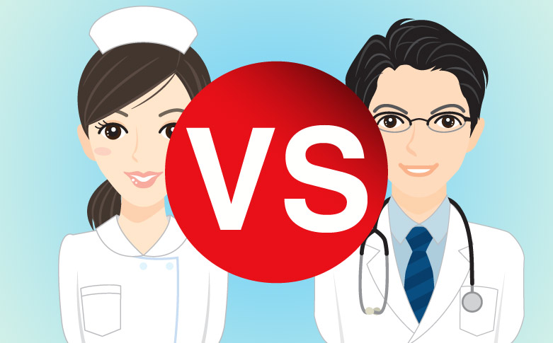 Doctors Versus Nurses Did You Read It Scrubs The Leading