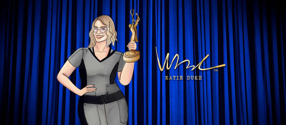 Nurse and Influencer Katie Duke Presented at This Year’s Emmy Awards