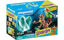 PLAYMOBIL SCOOBY-DOO! Scooby and Shaggy with Ghost