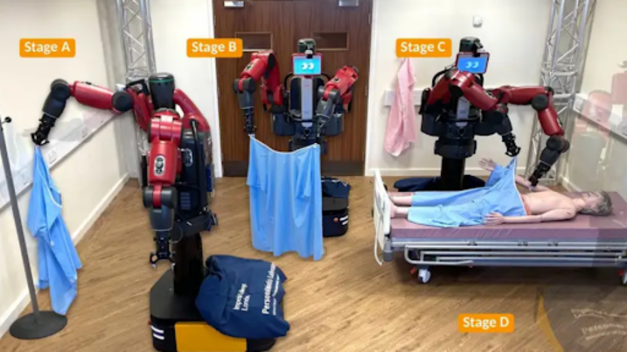 Meet Moxi, the robot helping to lighten nurses' workload - The