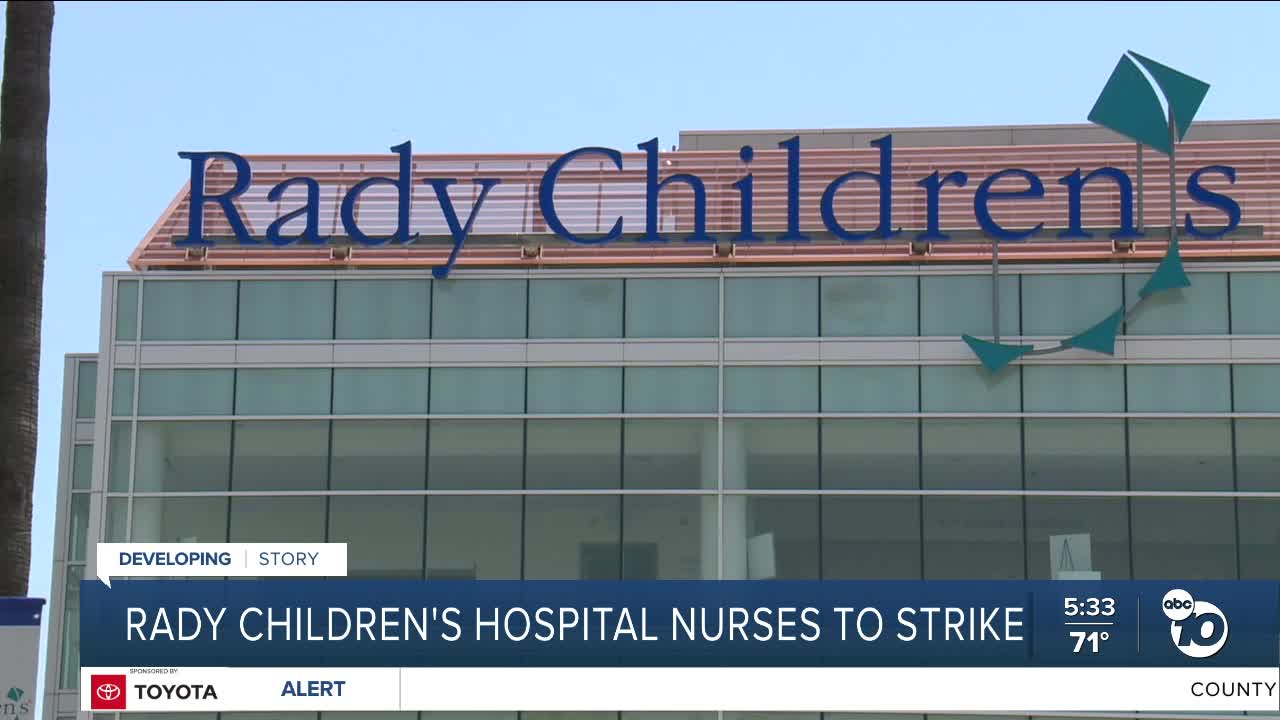 Rady Children’s Hospital nurses decide to strike amid wage dispute – Scrubs