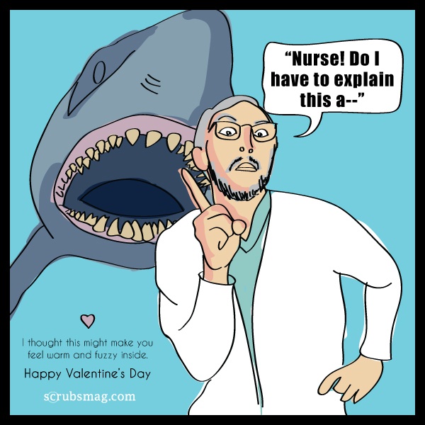 Good Day Laugh Hilarious Valentine s Day ecards for nurses Scrubs The 