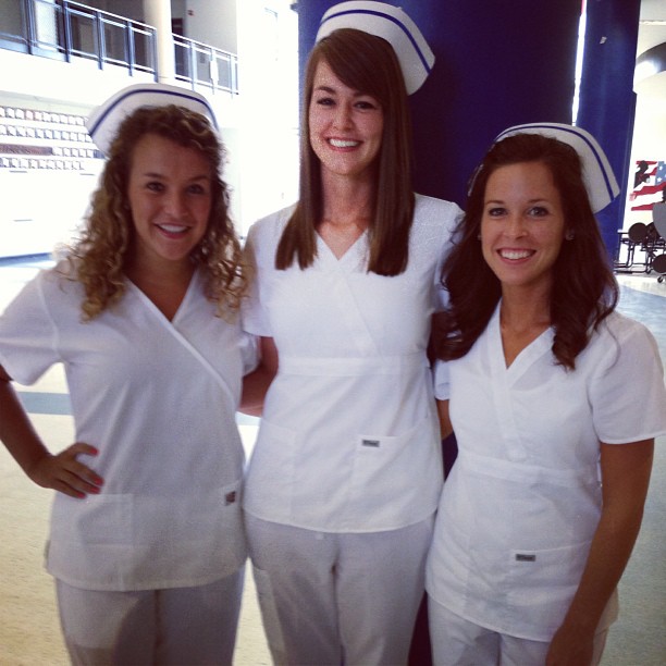 nursing student graduation