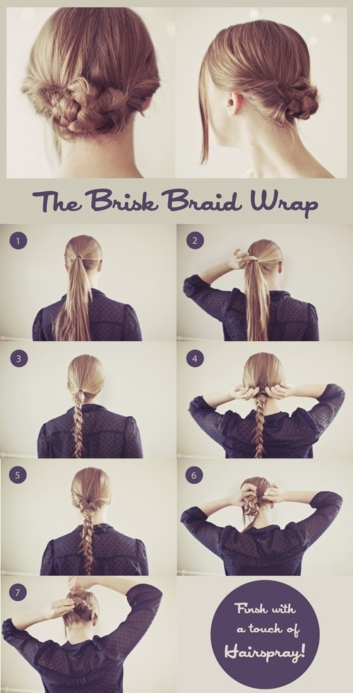 5 Braid Pony And Bun Hairstyles For Busy Nurses Scrubs