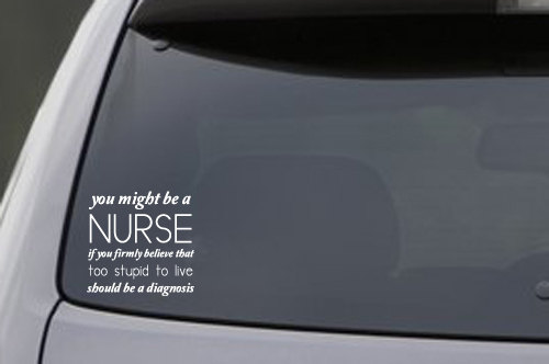 Nurse bling: 5 nursing decals we love - Scrubs | The Leading Lifestyle ...