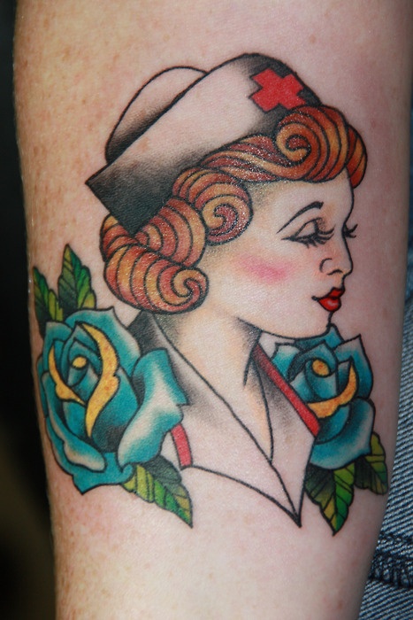 traditional nurse tattoos