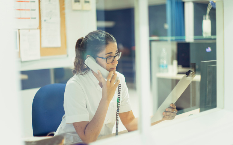 nurse-at-desk