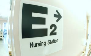 nursing station sign