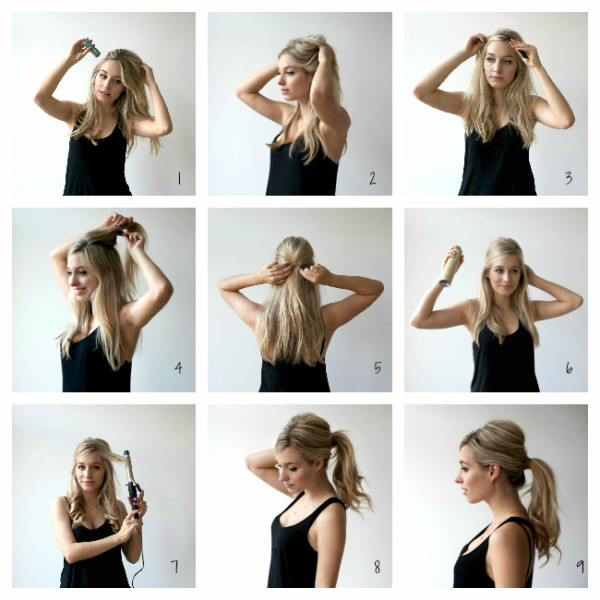 braided high ponytail tumblr